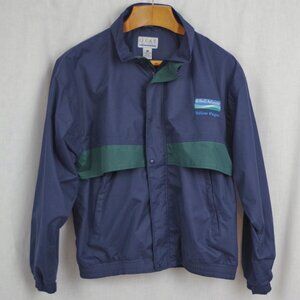 Vintage Bell Atlantic Yellow Pages Nylon Two Tone Jacket Large